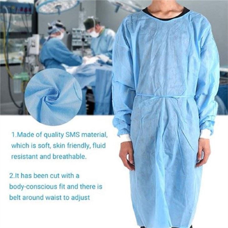 non medical disposable isolation gown